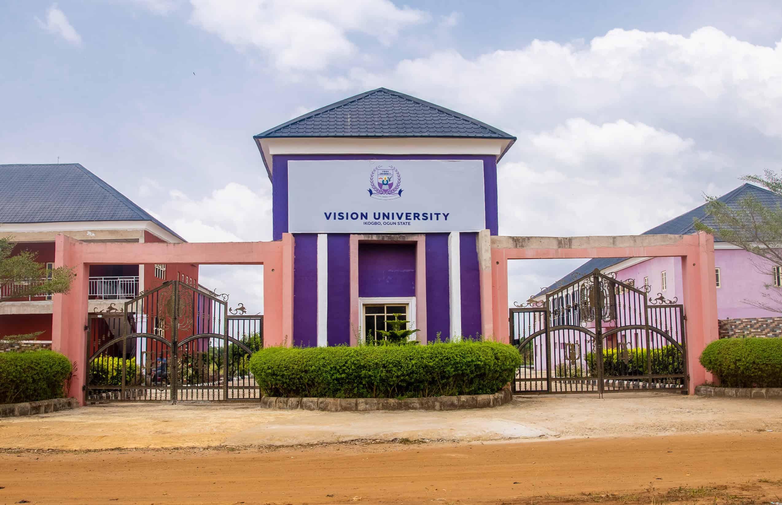 Vision University, Ikogbo, Ogun State 2026/2027 Application REG is out Call Dr. Faith 0816-9598-464, The University Direct Entry form/Jupeb Form/Ijmb Form/ Form For 2026/2027 is out 0816-9598-464 – 0816-9598-464 For Inquiry on how to apply and Process Admission Post-Utme, Transfer Pre-Degree Form, Jupeb Form, Master’s form, Ph.D. Form, Diploma Form The university is selling forms for Post UTME, Direct Entry, TRANSFER, IJMB, Pre-degree, Master’s, and PGD programs. For more information, and mode of payment of School Fees And Acceptance Fee Contact DR. MRS. FAITH ON (0816-9598-464) NOW.
