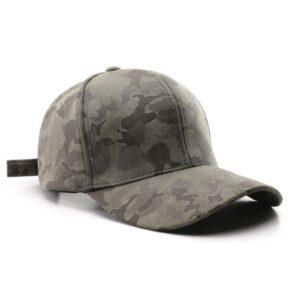 Men’s Urban thickened camouflage Suede Baseball Cap Army Green