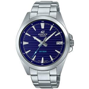 Casio EFV-140D-2AVUDF Men's Edifice Blue Dial Stainless Steel Medium Watch