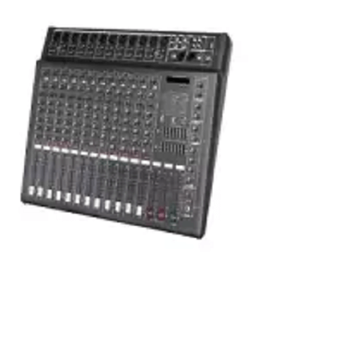 Flat Mixer with USB - 12 Channels