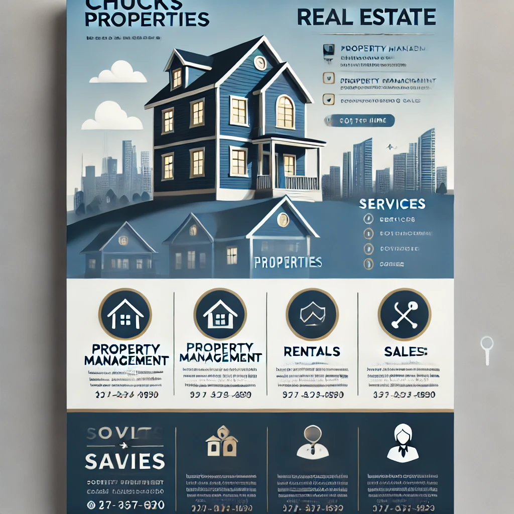 Chucks properties Real estate and property management